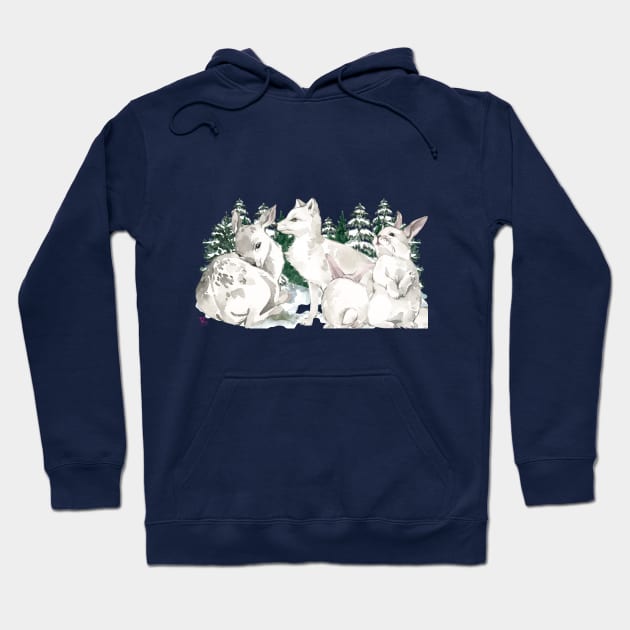 Christmas Winter Tale Hoodie by Viper Unconvetional Concept